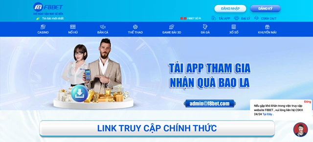 Đăng nhập F8bet30 Vip chính thức